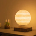 Custom 3 Color Changing Magnetic Levitation Floating Eye Protection Jupiter Mars Saturn Moon Light Magnetic Levitation Floating