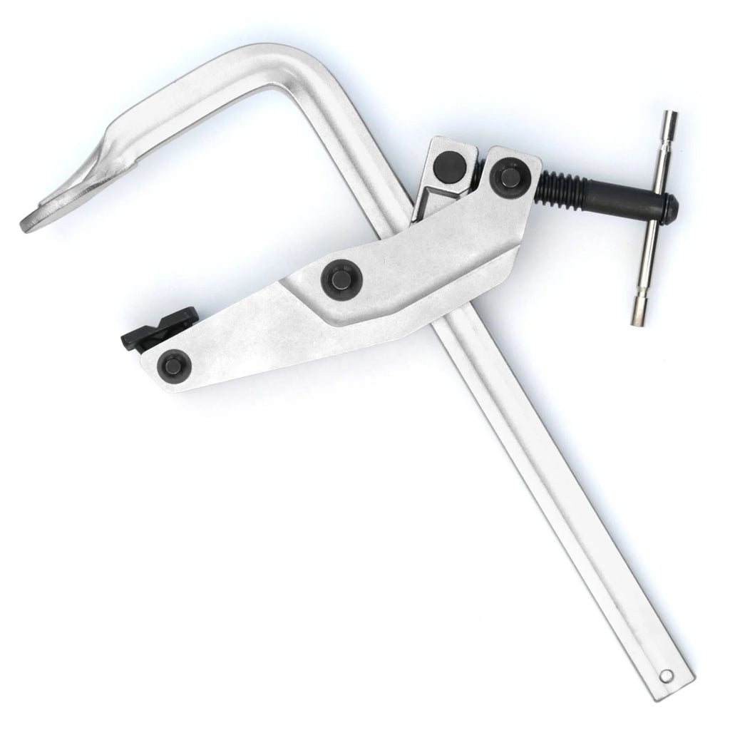 Heavy Duty Forged Steel F Clamp Push-Back Cantilever Type for Woodworking Assembly for Assembly Work