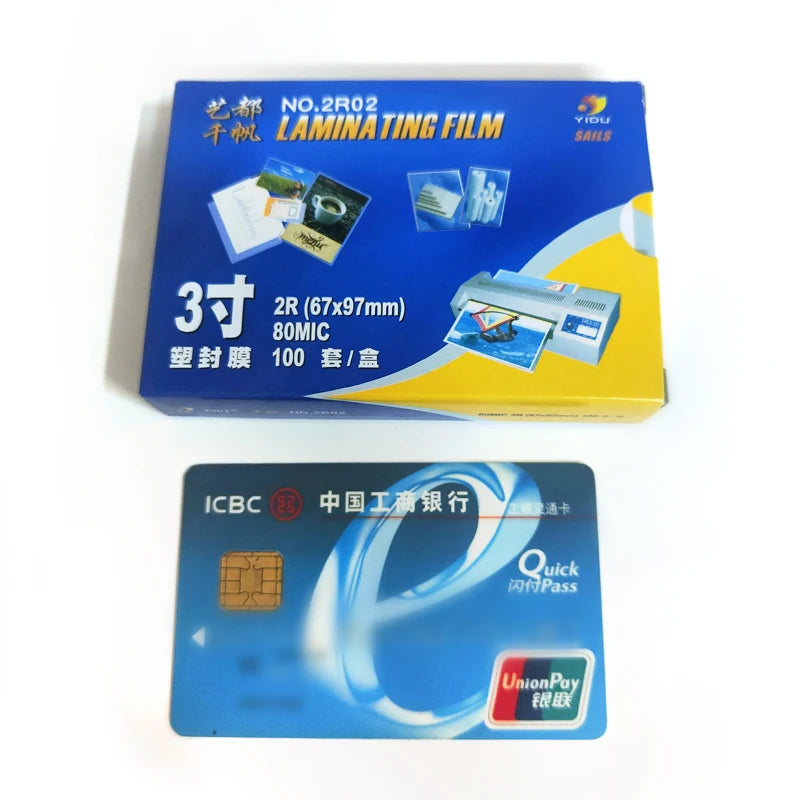 66*95mm PET Laminating Pouches Laminating Film Pouch MegaBDM