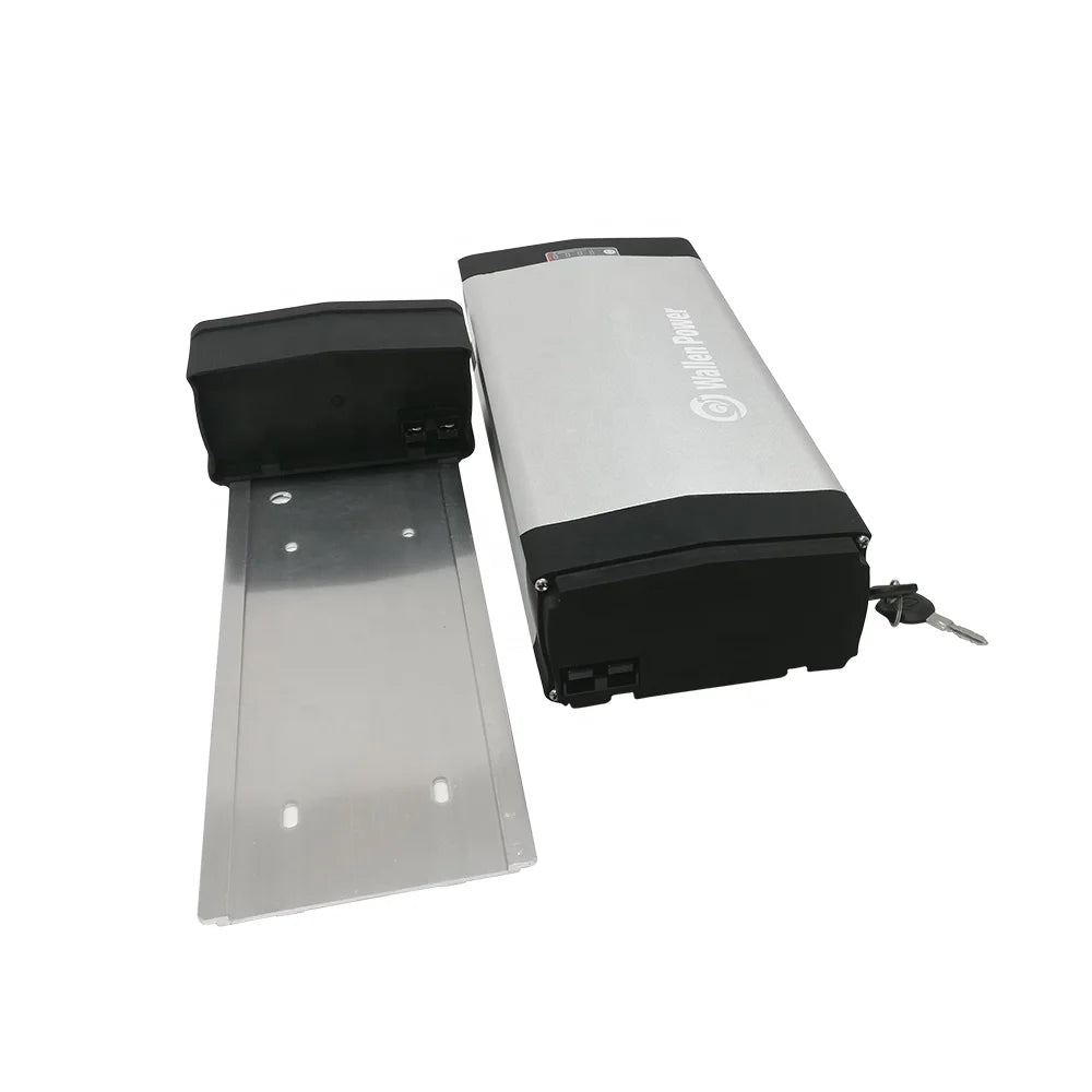 Ebike Battery case 117 Pcs Rear Rack High Capacity 18650 Cells Electric Bike Battery case 36v 48v 52v Empty Boxes
