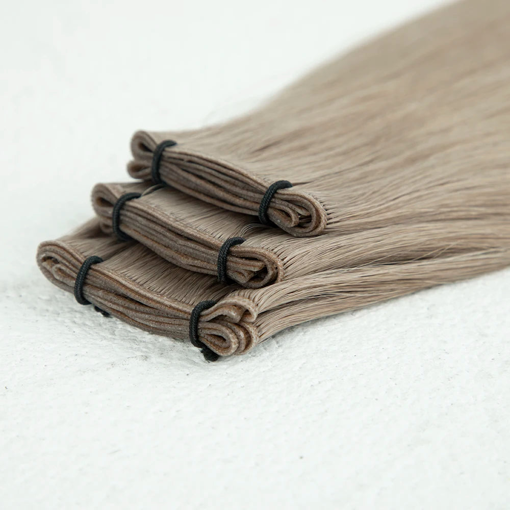 LeShine European Virgin Hair Genius Human Hair Weft Full Cuticle Aligned Double Drawn Genius Weft