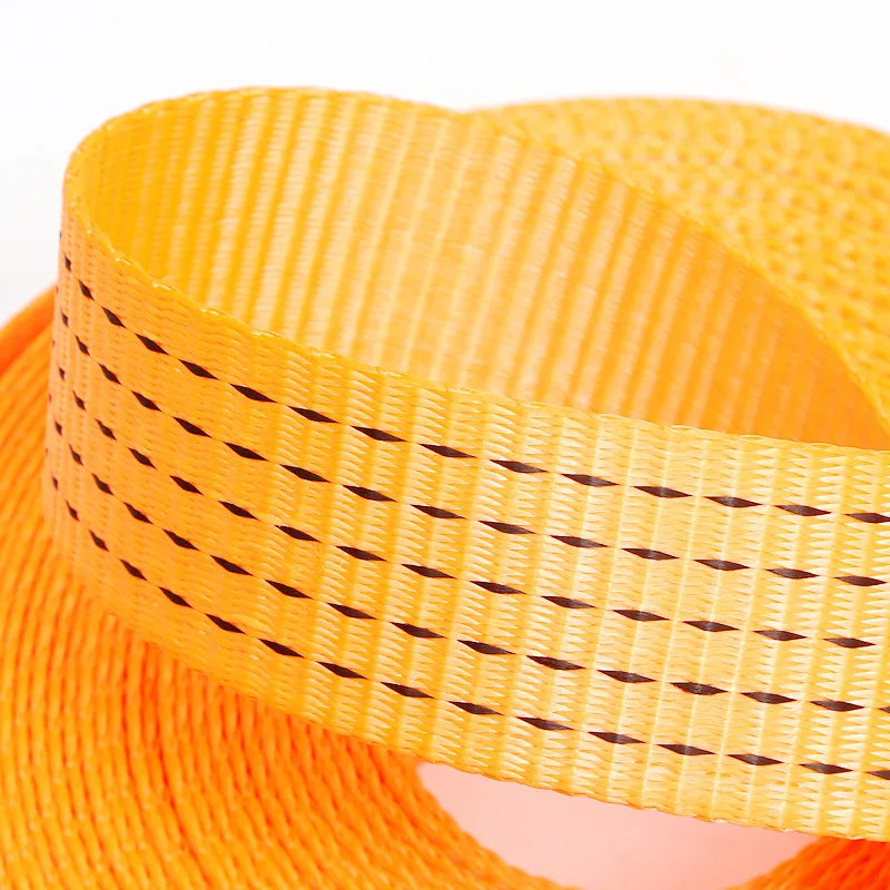 38mm 1.7mm Thick Custom Color Embroidered Eco-Friendly Polyester Webbing Sling by QIAO