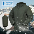 Custom F7 Level 7 Portable Waterproof Camouflage Uniform Lining Winter Jacket Green Outdoor Motorcycle Winter Jackets for Men