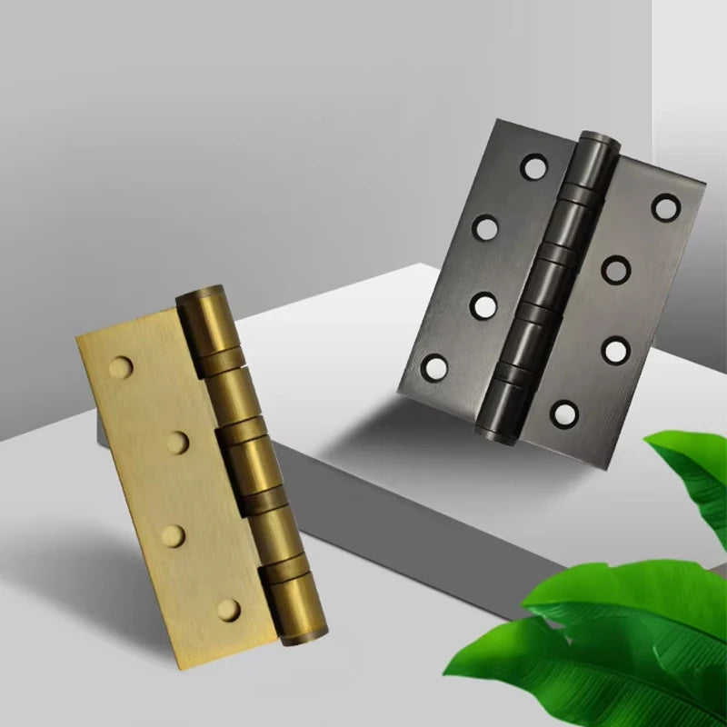Modern Stainless Steel 304 S Holes Butt Hinge 2.5 3.0 MM Thickness Regular Flush Pivot Door Flat Hinges