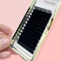 Wholesale C D Curl Russian Volume Eyelash Extension 0.07mm Synthetic Hair Individual Lashes Natural Black 8-18mm