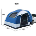 New Style Multifunctional Outdoor Sunshade Car Canopy Suv Tent Camping Car Rear Tent for Sale