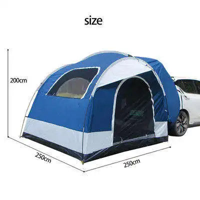 New Style Multifunctional Outdoor Sunshade Car Canopy Suv Tent Camping Car Rear Tent for Sale