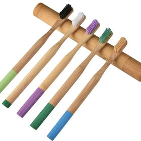 Factory Direct Eco-Friendly Disposable Bamboo Toothbrush Free Sample Natural Toothbrush