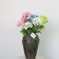 TG050 Artificial Flower Wedding Decoration 3D Printing Real Touch Flower 2 Heads Hydrangea Decorative Flower