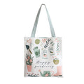 China Factory Customized  Full Version Reusable  Grocery Printed Cotton Promotional Tote Bag for Shopping