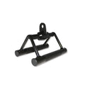 Gym V Shaped Rotating Bars LAT Pull Down Bar Pulley Cable Rowing Machine Accessories Fitness Weight Lifting Workout Handle