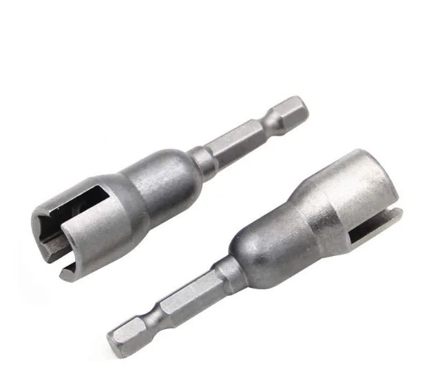 66mm Butterfly Nut Sleeve Drill Slotted Socket Wrench Tool Wing Nut Drive