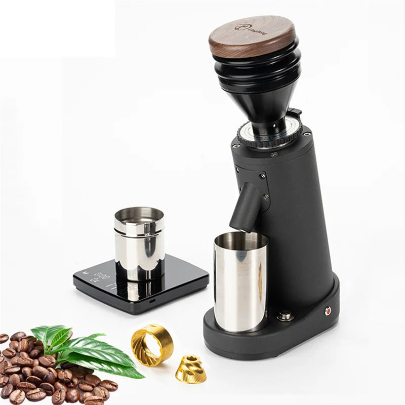 Vertical Small Portable 40mm Conical Burr Coffee Grinder Electric Coffee Grinder Turkish