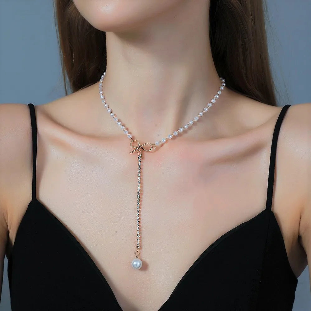 Wholesale Cheap Trendy Freshwater Pearl Beads Choker Necklace