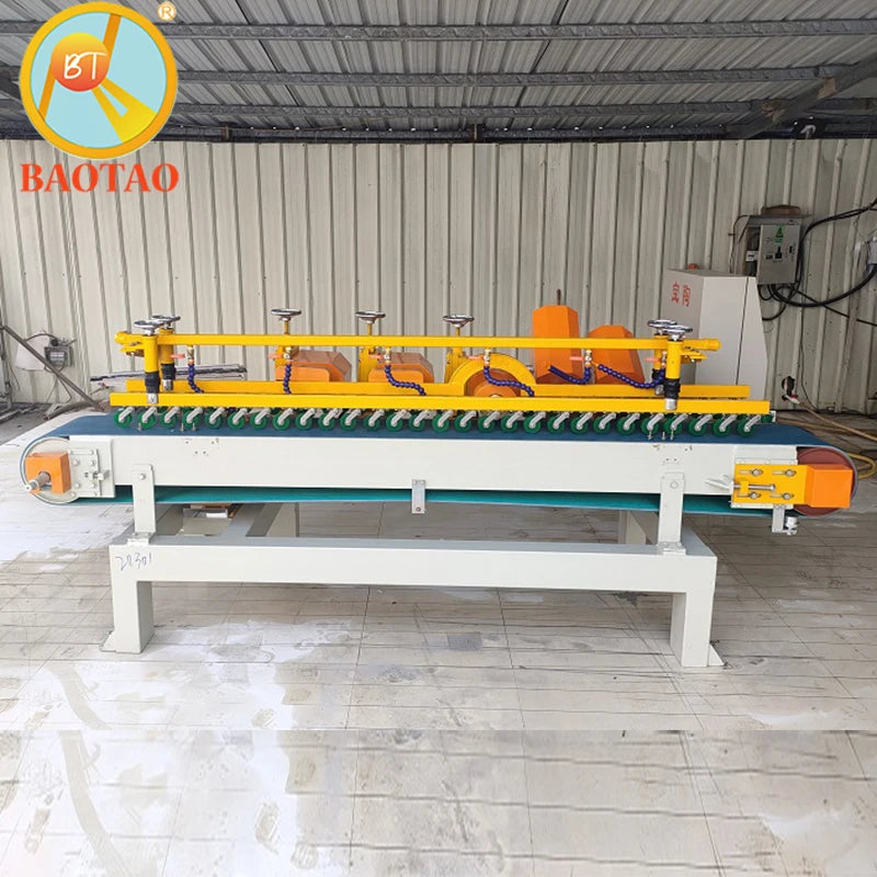 Automatic 6-Head Tile & Stone Polisher Machine Bullnose Edge & Coping Grinder with Motor Core Components