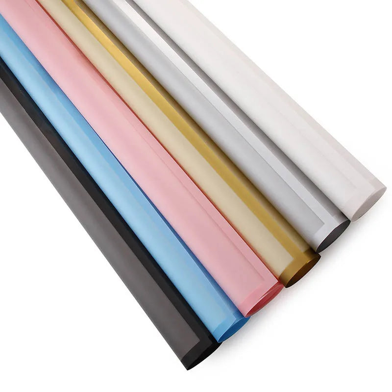 Manufacturer Wholesale Matte Double-sided Waterproof Flower Bouquet Wrapping Paper Gift Wrapping Matte Paper
