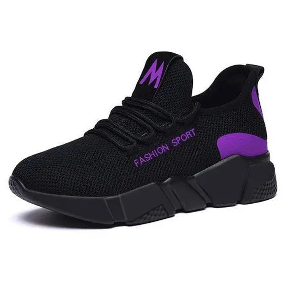 Women's Thick Bottom Walking Shoes Ladies Athletic Running Shoes Elderly Woman's Lightweight Gym Jogging Casual Sneaker Dropship