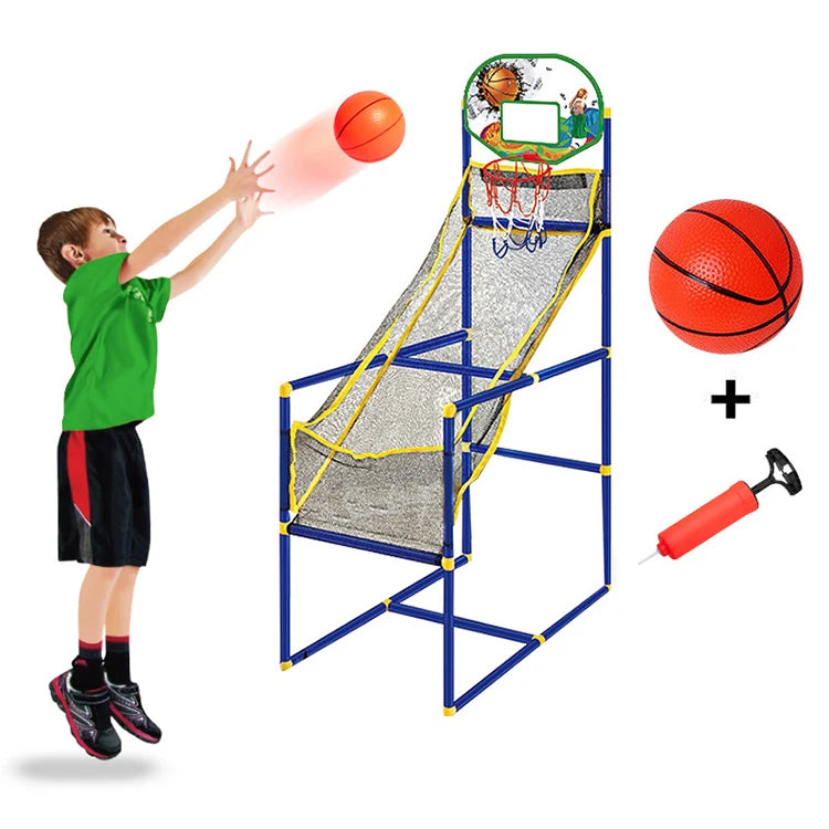 New Style Basketball Stand Toy Indoor Basketball Game with Ball and Pump Kids Outdoor Play Sport Toys Ball Playing
