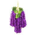 L06421 Wedding Home Party Decoration Decor More Dense Red Pink White Wisteria Flower Vine Artificial Faux Fake Silk Wisteria