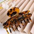 Vintage Simple Style Hair Accessories Jellyfish Acetate Plastic Large Jumbo Hair Clutch Claw Clip for Women