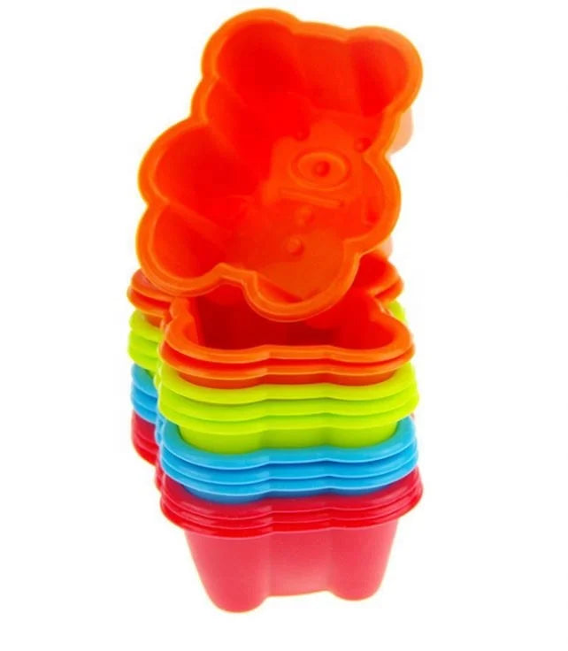 Bear Shape Handmade Baking Cup Cake Mold Silicone Cake Mold