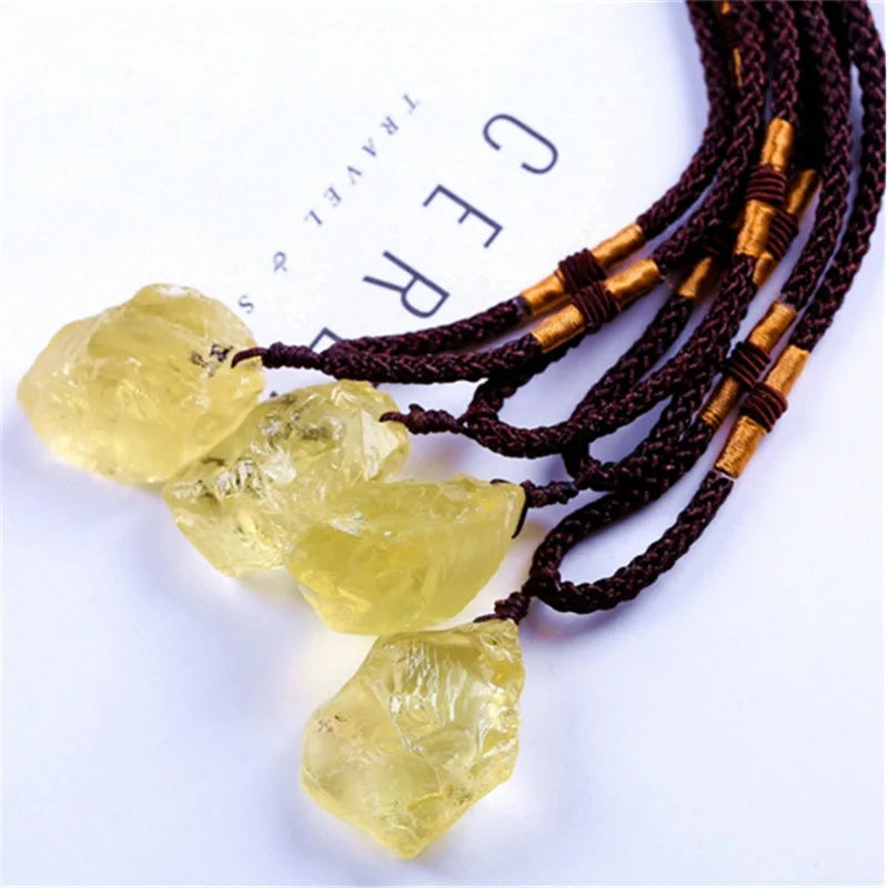 HZ China Trendy Jewelry Accessories Factory Charm Citrine Rough Stone Jewelry Findings for Bracelet Making Jewelry