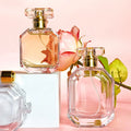 Custom Luxury Transparent 50/100ml Glass Packaging Spray Bottle Empty Cosmetics Perfume Containers for Skin Care Serum