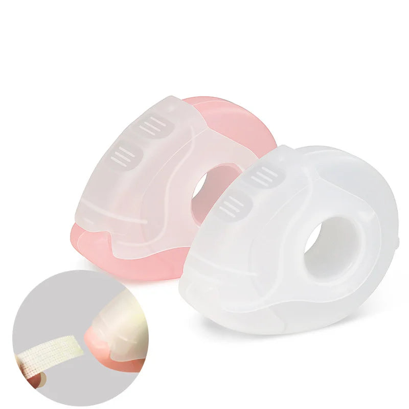 Wholesale Pink White Small Eye Lash Tape Cutting Eyelash Extension Cutter Lash Tape Cutter Eyelash Tape Dispenser