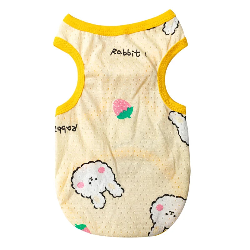 Wholesale Summer Breathable Big Large Dog Vest T-shirt