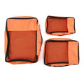 Travel Organizer Bags Underwear Storage Cubes Compression Packing Cube Oxford Fabric Zipper Portable Lightweight Suitcase