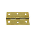 Factory Supply 2inch 57 X 32mm Gold black Nickel and Anti-brass Colored Metal Butt Hinge