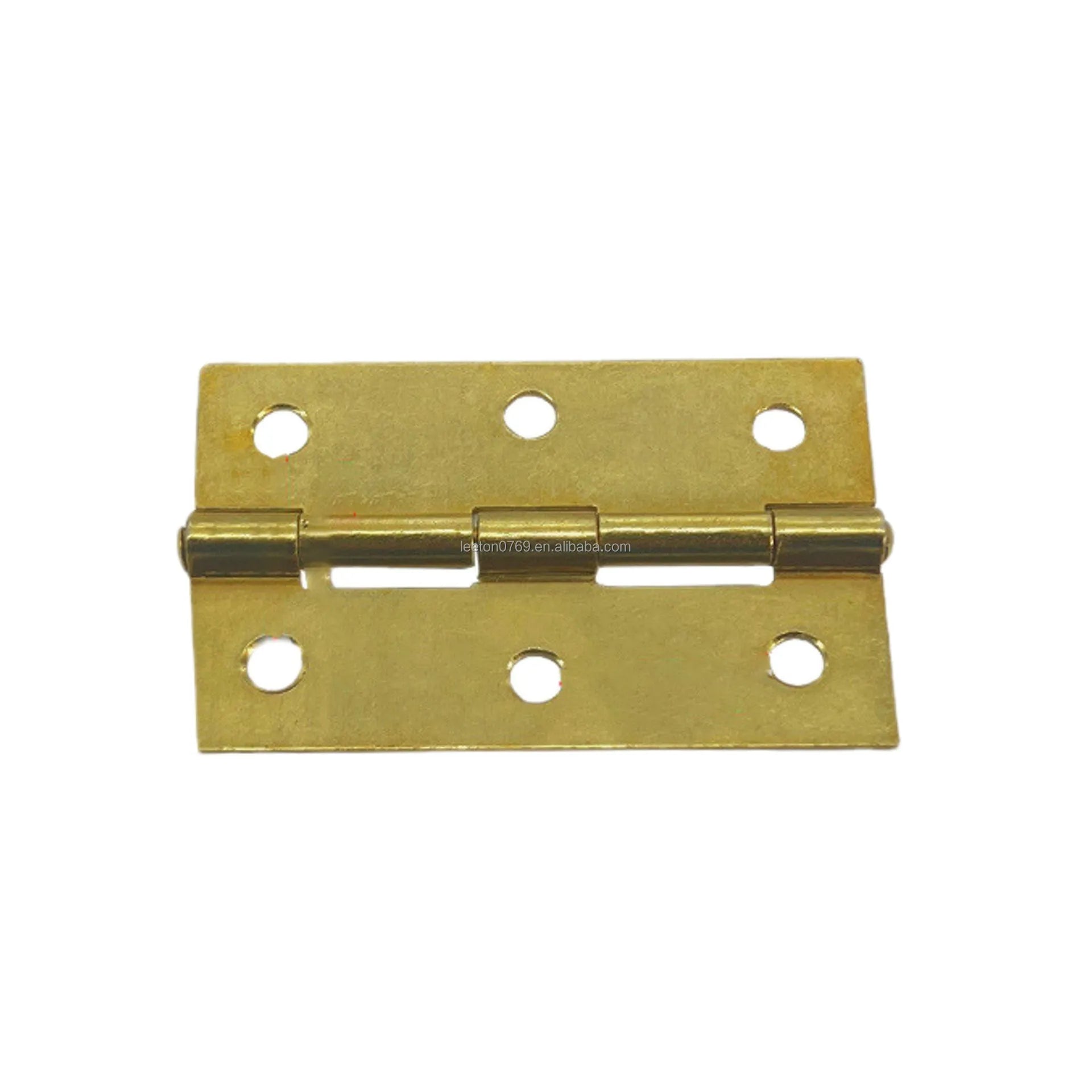 Factory Supply 2inch 57 X 32mm Gold black Nickel and Anti-brass Colored Metal Butt Hinge