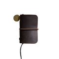 College Art Mini Writing Notepad Genuine Leather Handmade Creative Journal for Promotional and School Use