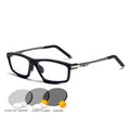 Fashion UV400 Safety Goggles Sunglasses Al-Mg TR90 Frame Cycling Riding Running Sports Photochromic Glasses for Men Women