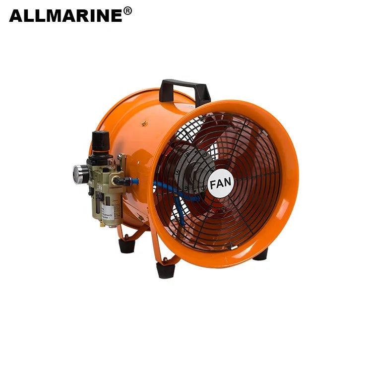 12 Inch Portable Explosion Proof Pneumatic Axial Flow Blower Fan Air Tools 3800m/h Airflow 3500 RPM
