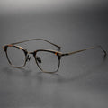KJ-26 Classical Square Men Computer Spectacles Mix Material Acetate Titanium Optical Glasses Frame