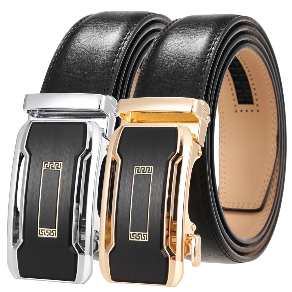 LY36-24370-1 Men's Business Leather Cowhide Belt Wholesale