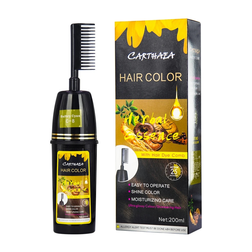 Hair Color  Manufacturer Hair Dye Cream with Comb
