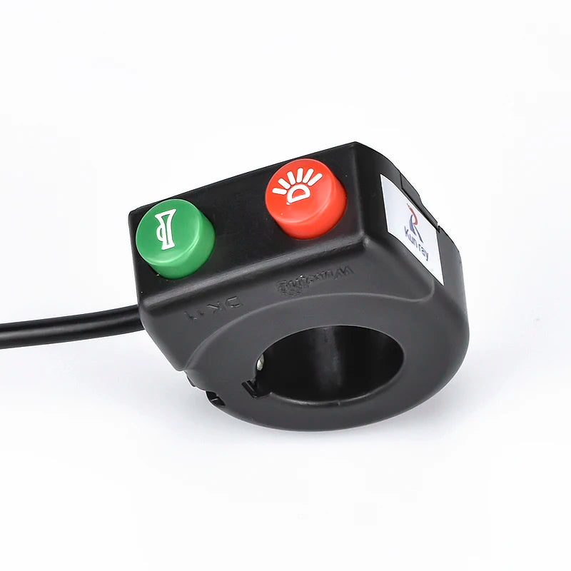 WUXING DK11 Electric Bike Scooter Throttle 24V/36V/48V/60V/72V Ebike Lamp and Horn Switch