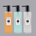 Luxury Skincare Plastic square Cosmetic Packaging Bottle 500ml Handwash and Shampoo Bottle Body Lotion Pump Bottle