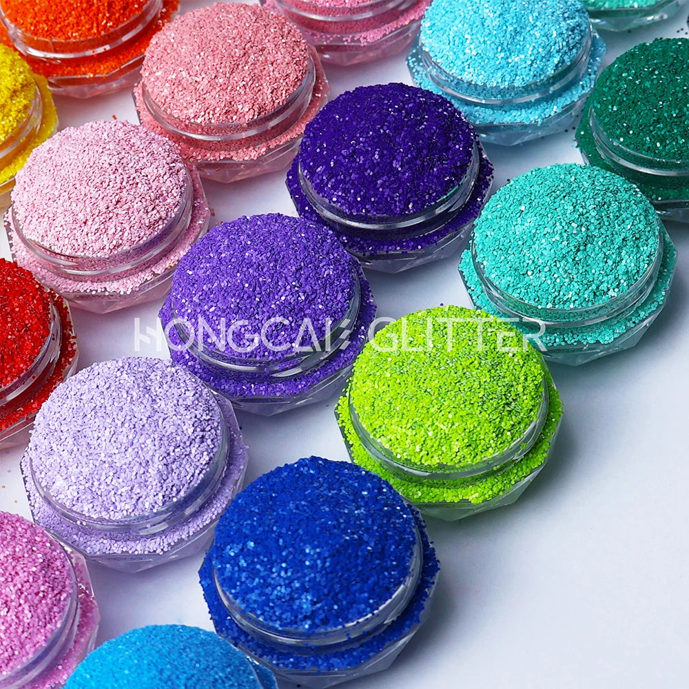 Hot-selling Solvent Resistant Grade Color Matte Fine Glitter for Resin Crafts Nail Arts Christmas Decorations