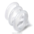Big Size 67-70mm  Ice White Agate Bracelet Female Fashion Chalcedony Bracelet Small Exquisite Girl Bracelet