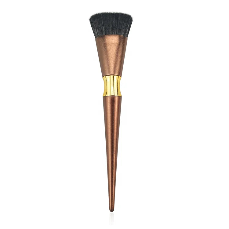 Premium Quality Synthetic Soft Bristle Custom Logo Private Label Eco Friendly Blush Foundation Single Makeup Brushes