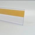 clear Pvc Data-trax Adhesive Backed Price Tag Label Holder for Single Line Channel