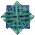 Car Wash Splicing Grid Grille Interlocking PP 400x400mm Waterproof Anti-Slip Eco-Friendly Garage Floor Tiles