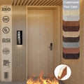China Top Wooden Fireproof Door Manufacturer Fire Resistant 30 32 34 36 Inches Hotel Fire Rated Door for Hotels Wood Fire Door