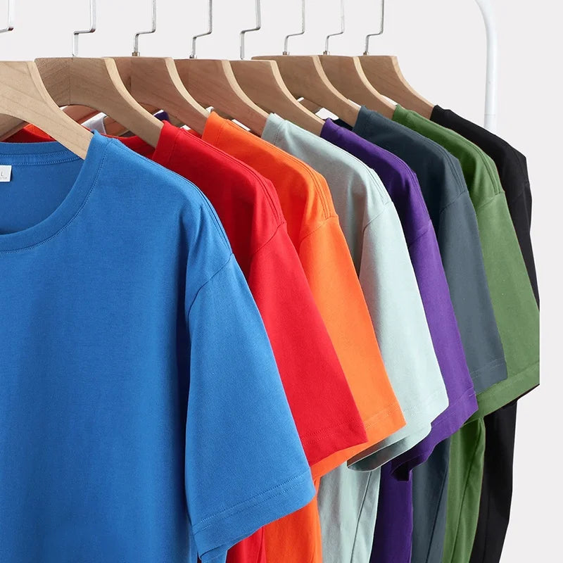 Custom Digital Printing logo Men Tshirts 100% Cotton 170gsm Oversize Drop Shoulder Sleeve Blank Tshirts