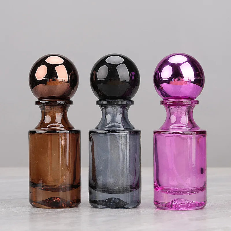 Luxury Design Empty Thick Colored Fine Mist Spray Custom 30ML Glass Perfume Spray Bottles