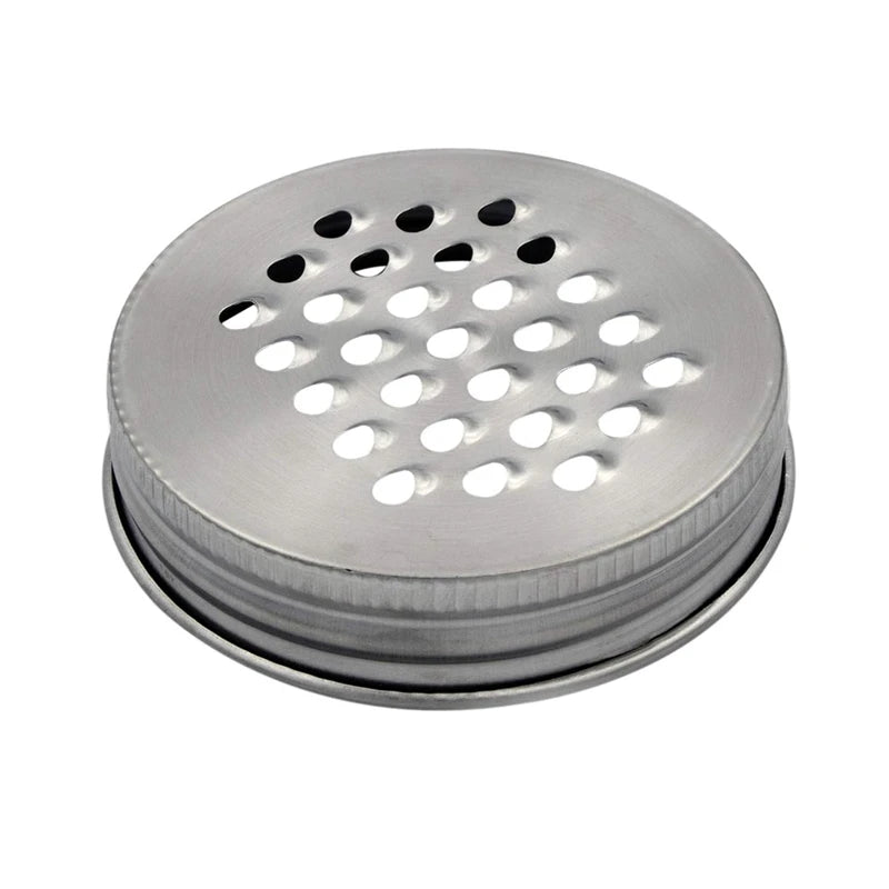 70mm 304 Stainless Steel Mason Jar Lifestyle Grater Shredder Lid for Regular Mouth Jars 304 Stainless Steel Shredder Lid