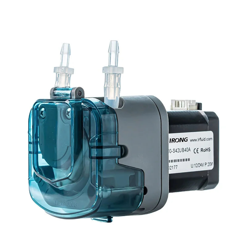 High Precision Stepper Motor for Water Liquid Dosing Gel Grease Transfer Cream Small Mini Micro Peristaltic Pump